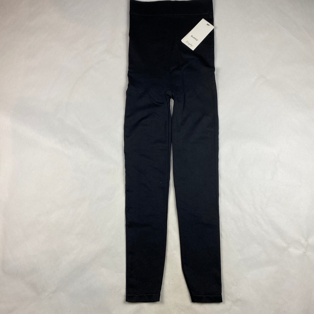 NWT Blanqi Women's Leggings Size S Highwaist Postpartum Leggings Black